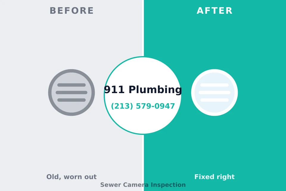 Before and after: plumbing company Big Coppitt Key, FL